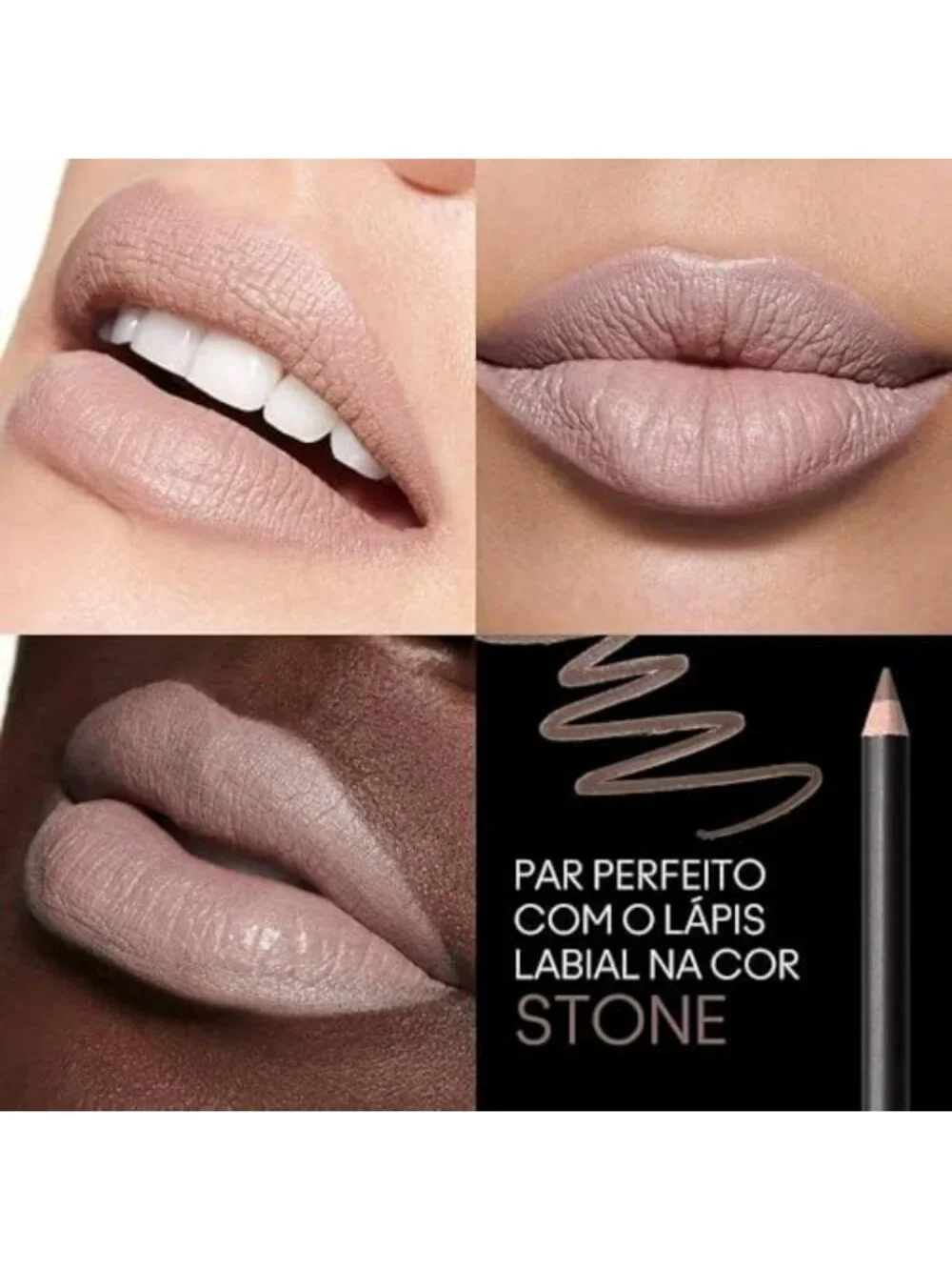 Silky Matte Lipstick - Warm Toned Light Nude Beige, Long-Lasting Color, 0.12 Oz